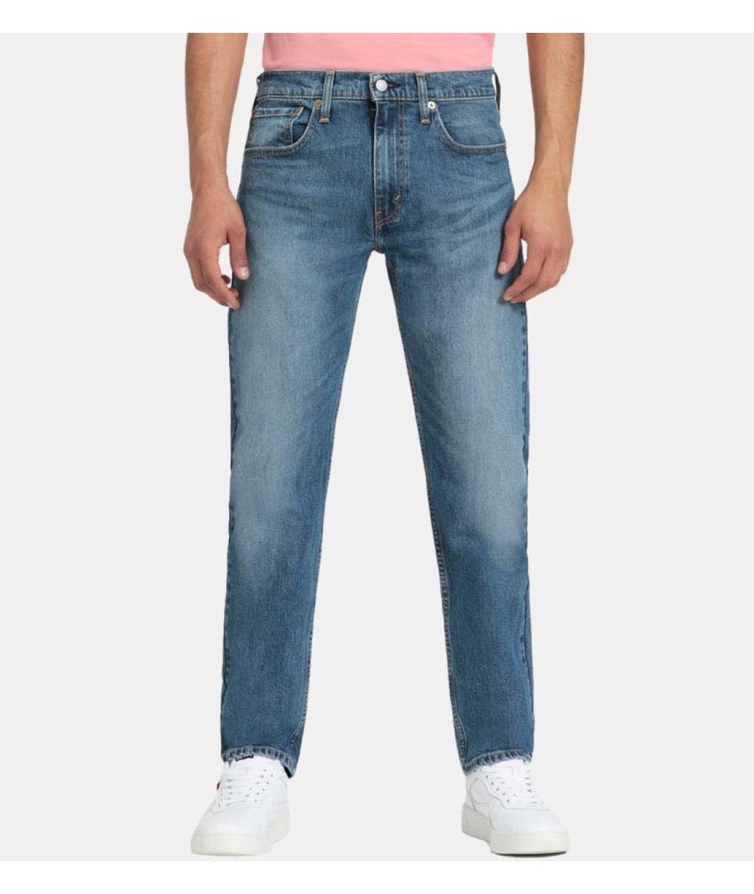 LEVI'S Синие хлопко-эластановые джинсы скинни, фото 8