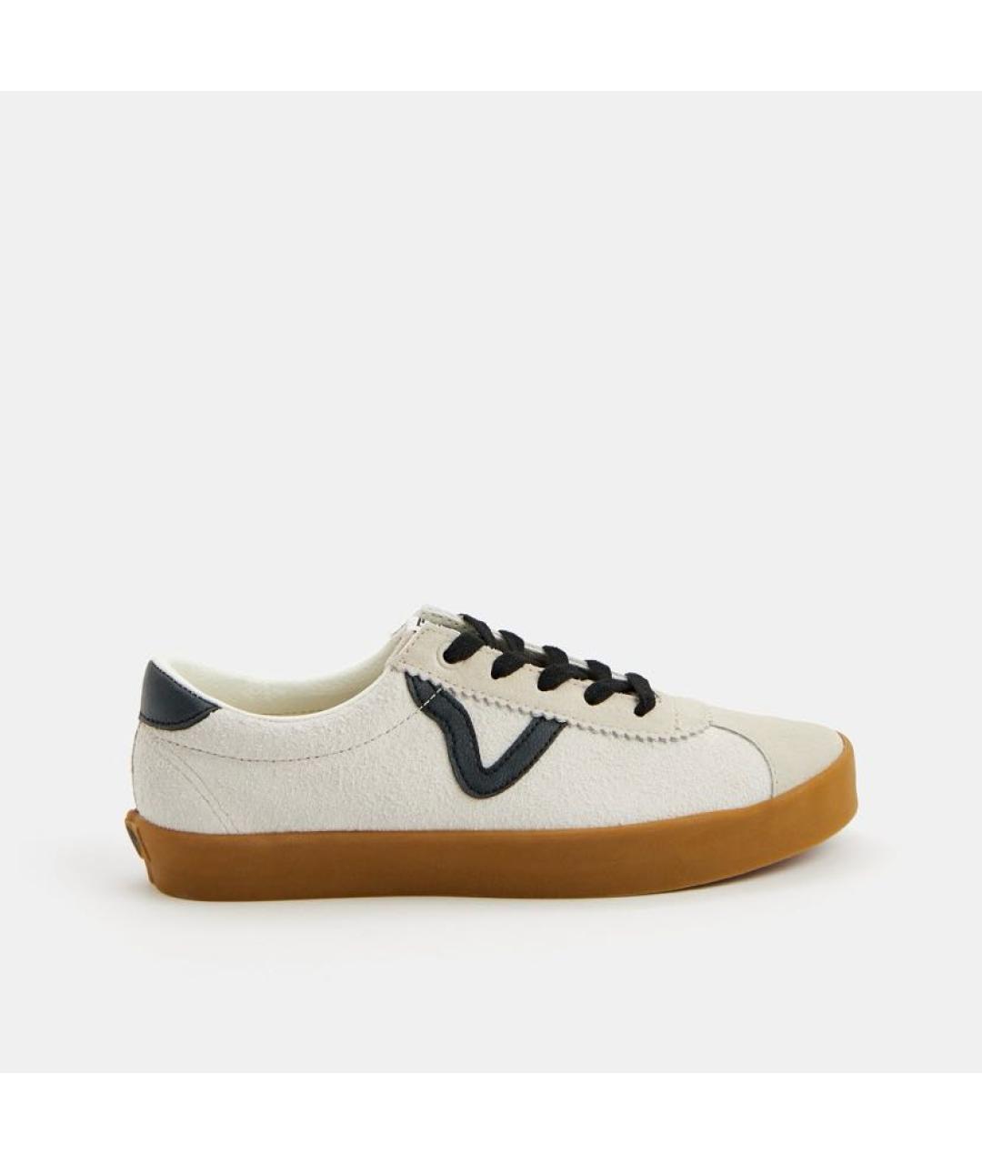 VANS Бежевые замшевые низкие кроссовки / кеды, фото 6