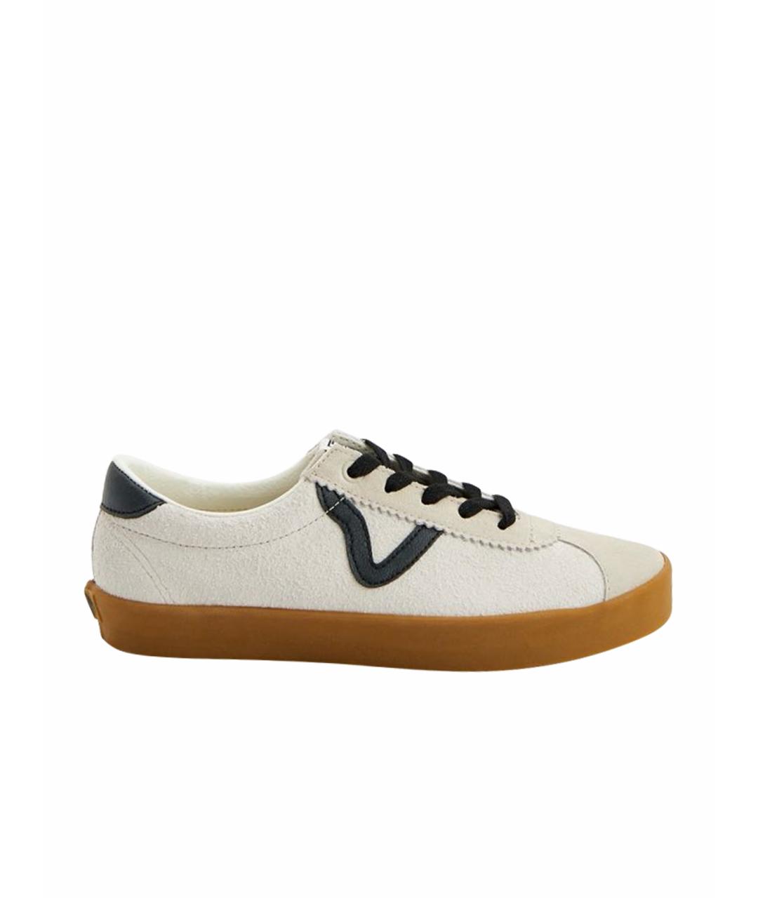 VANS Бежевые замшевые низкие кроссовки / кеды, фото 1