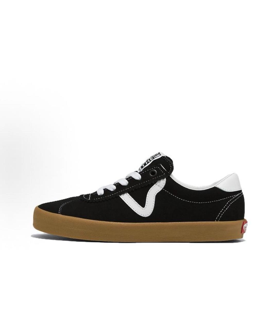 VANS Черные замшевые низкие кроссовки / кеды, фото 2