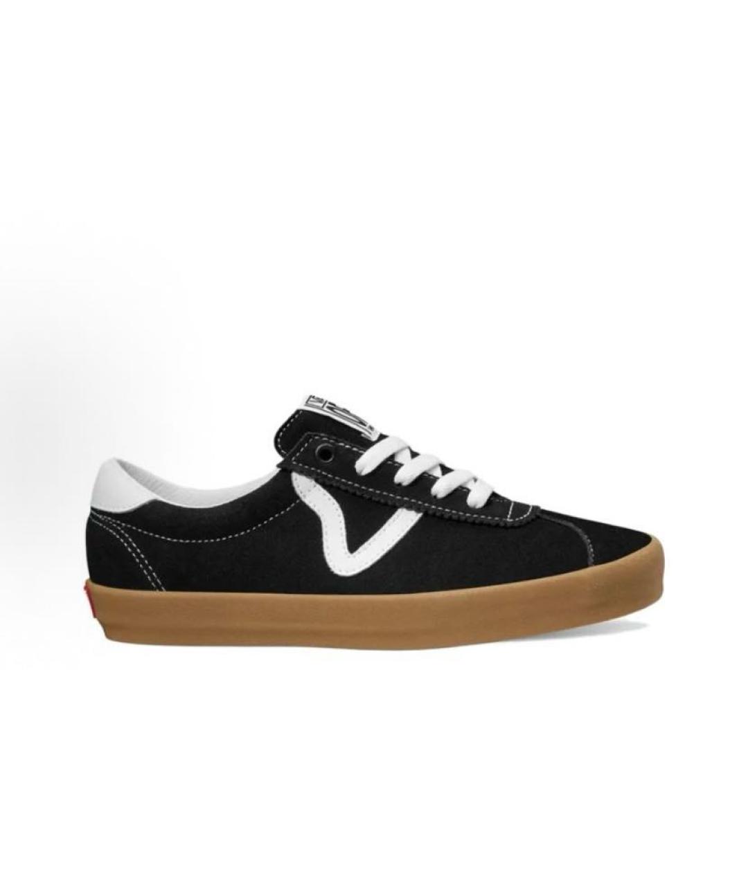VANS Черные замшевые низкие кроссовки / кеды, фото 5