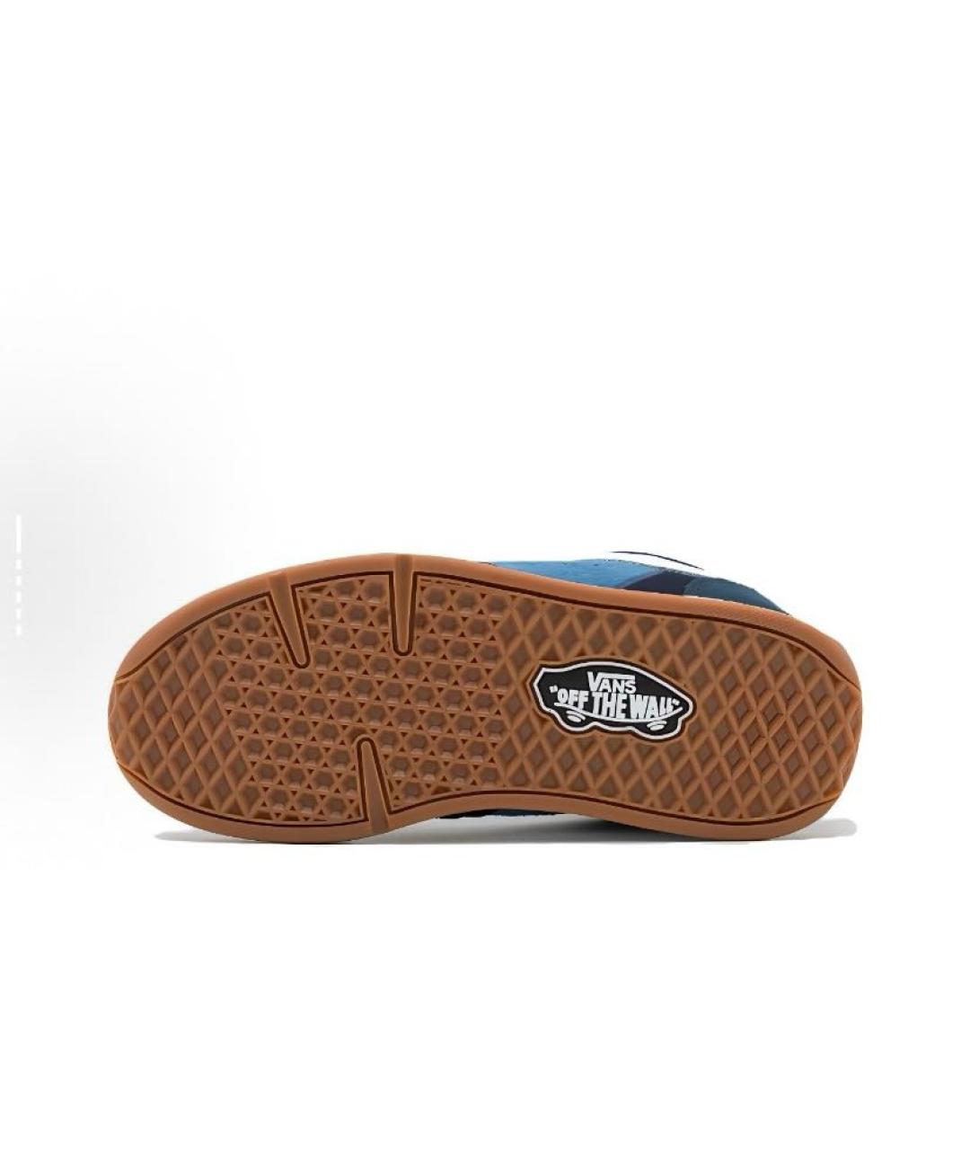 VANS Синие замшевые низкие кроссовки / кеды, фото 5