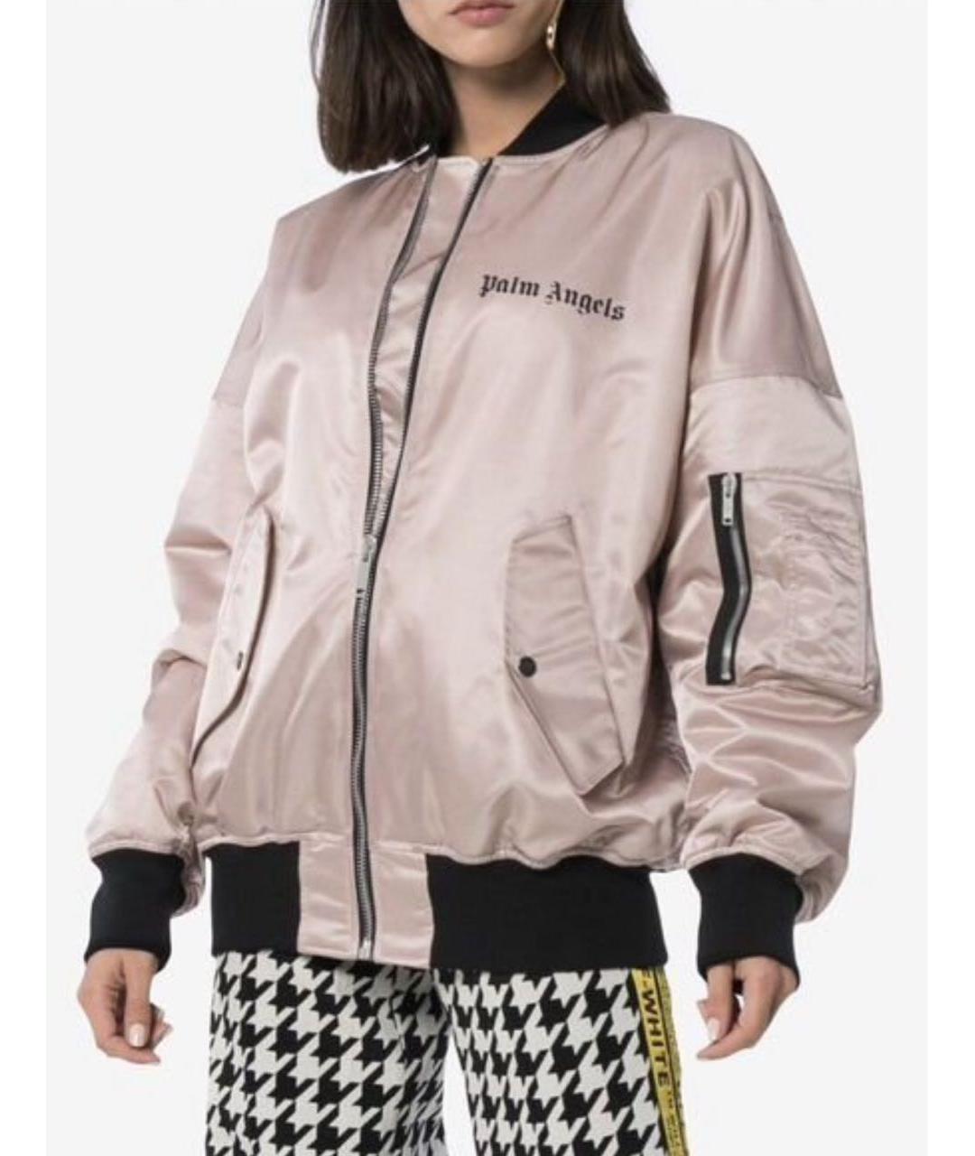 PALM ANGELS Розовая куртка, фото 5