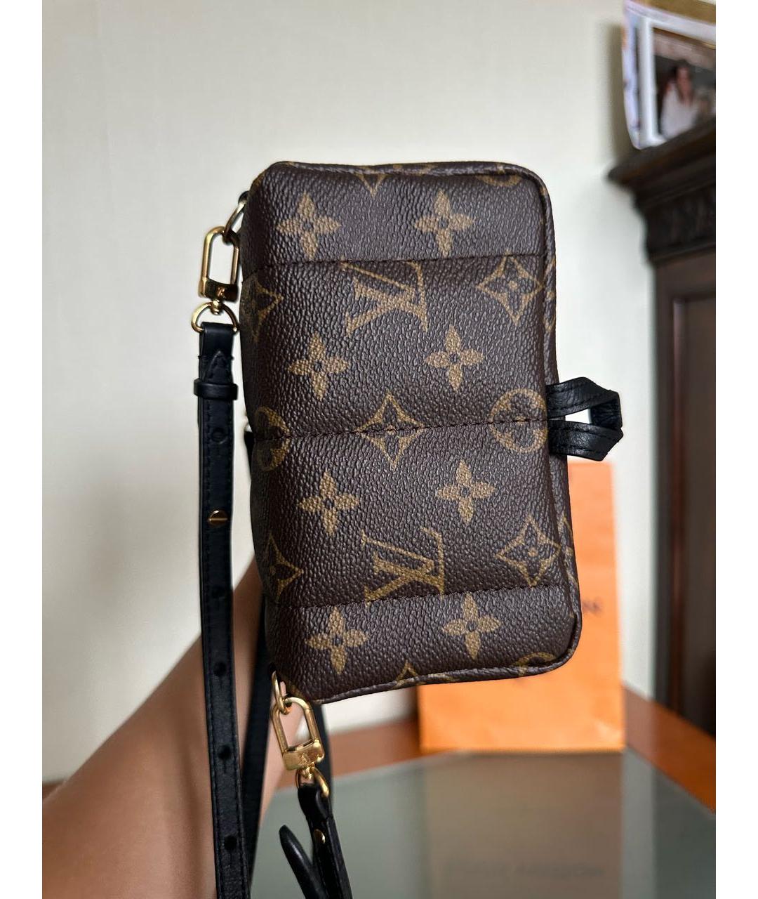 LOUIS VUITTON Коричневый рюкзак, фото 7