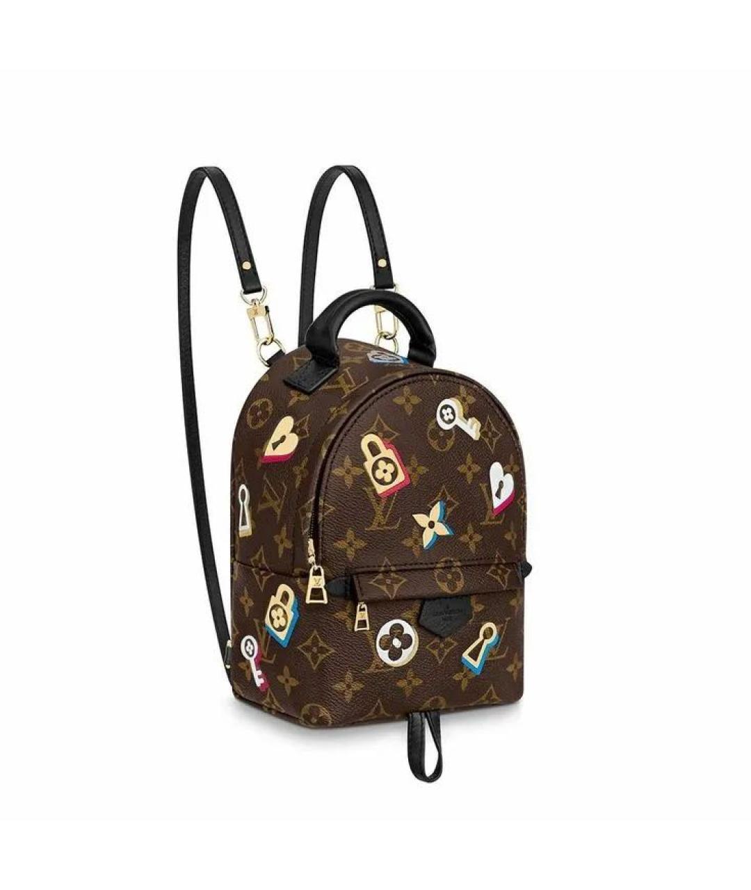 LOUIS VUITTON Коричневый рюкзак, фото 9