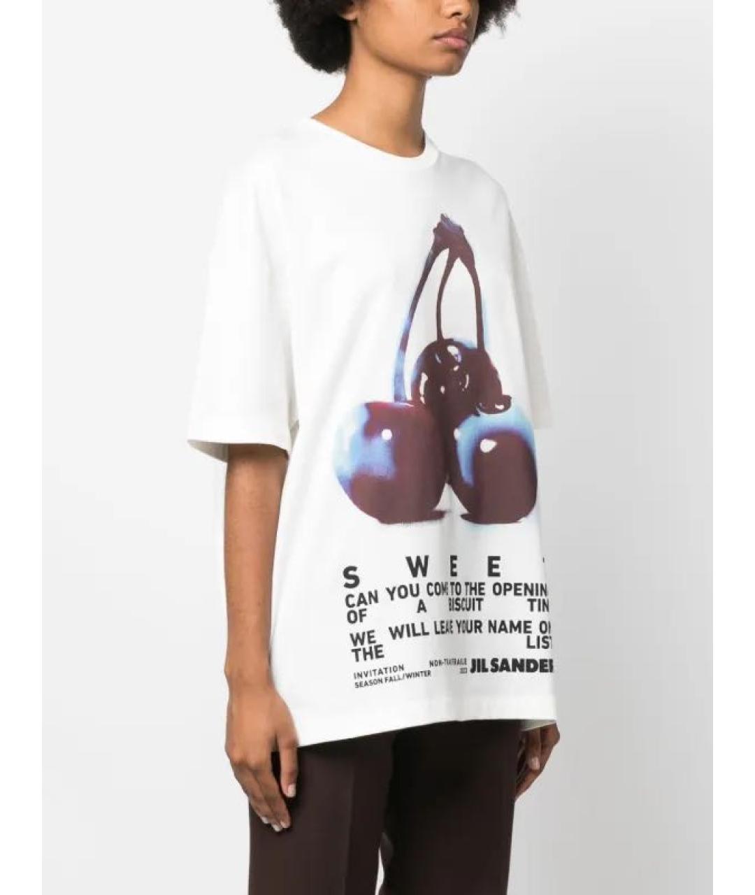 JIL SANDER Хлопковая футболка, фото 2