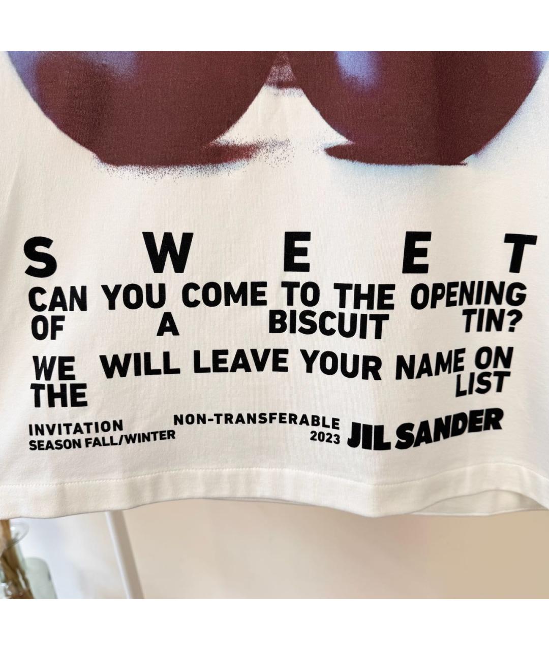 JIL SANDER Хлопковая футболка, фото 5