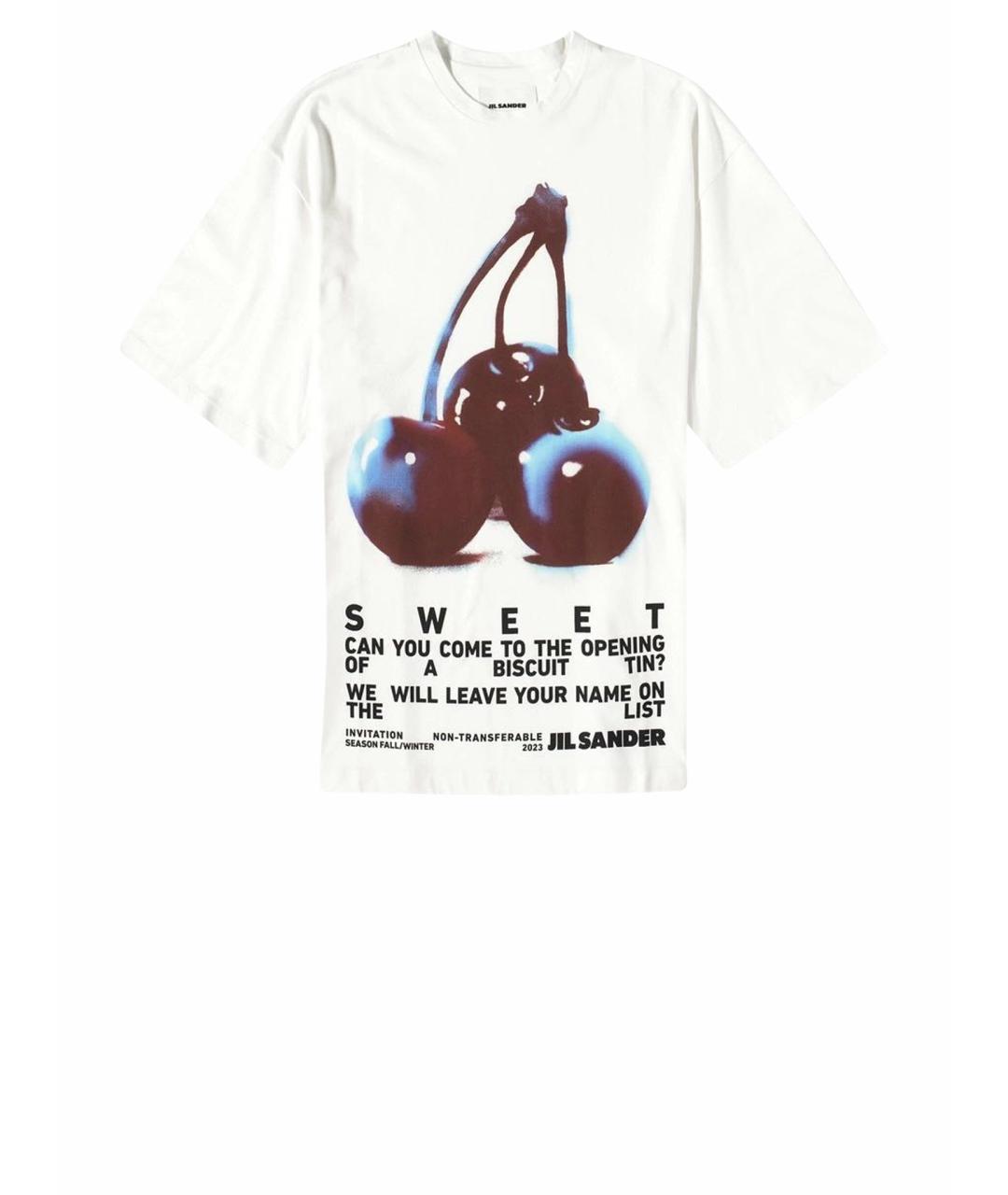 JIL SANDER Хлопковая футболка, фото 1