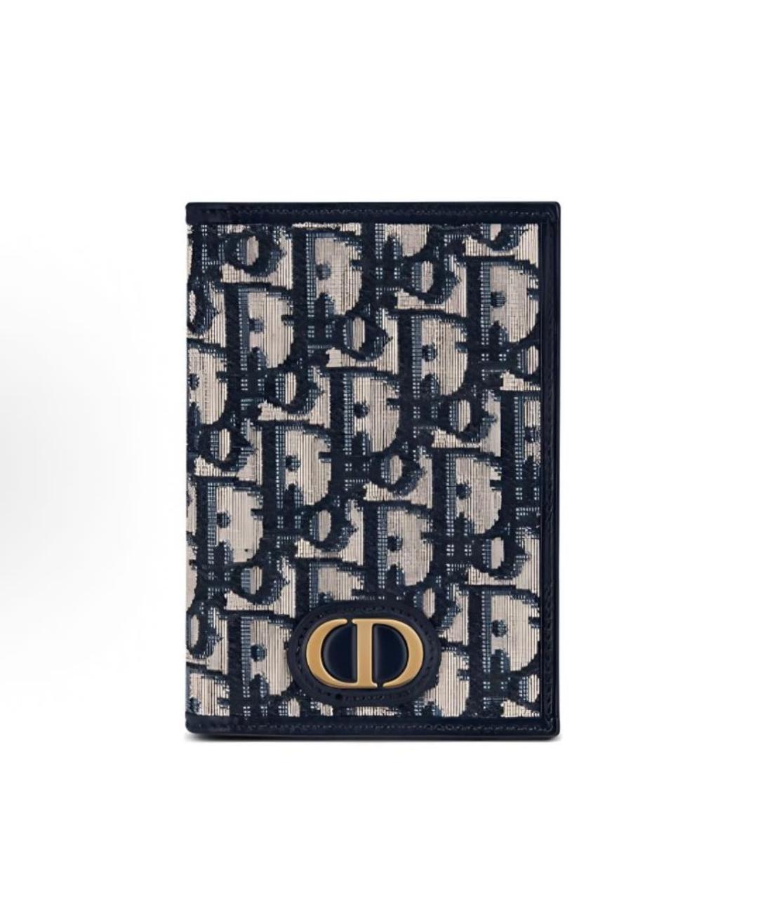 CHRISTIAN DIOR Темно-синий кошелек, фото 6