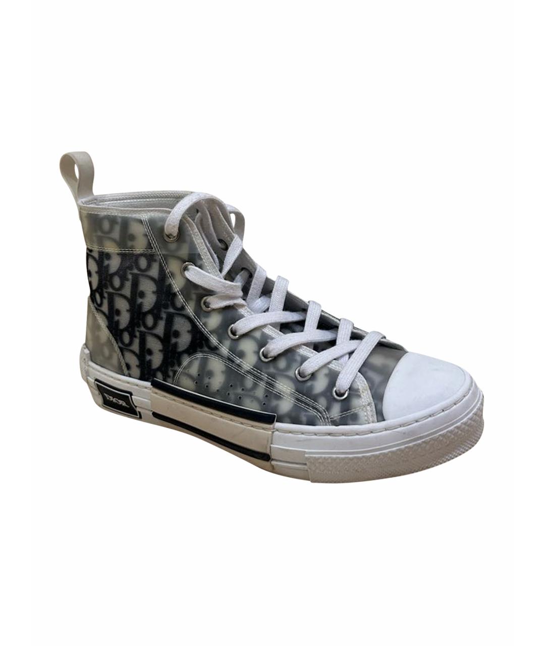 CHRISTIAN DIOR Серые кеды, фото 1