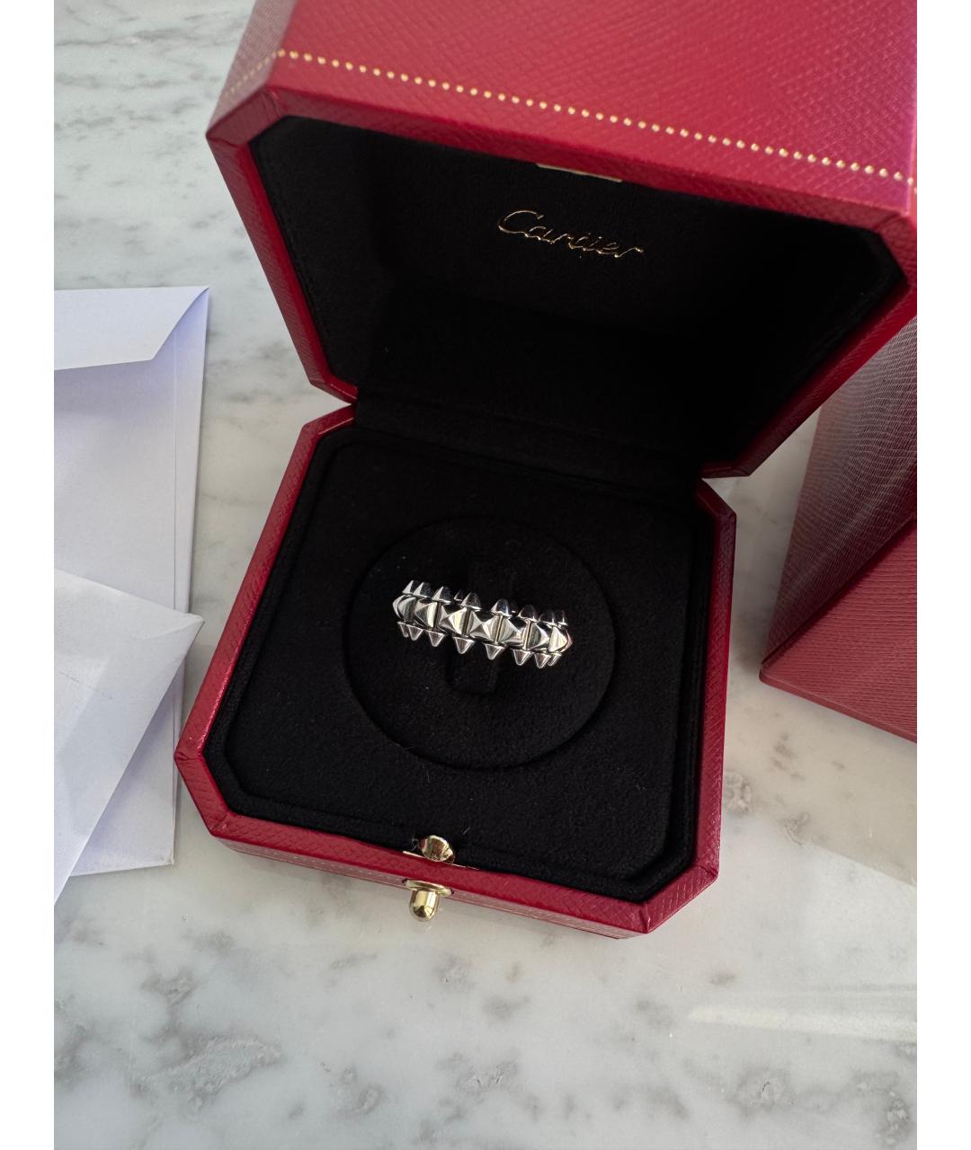 CARTIER Серебряное кольцо из белого золота, фото 5