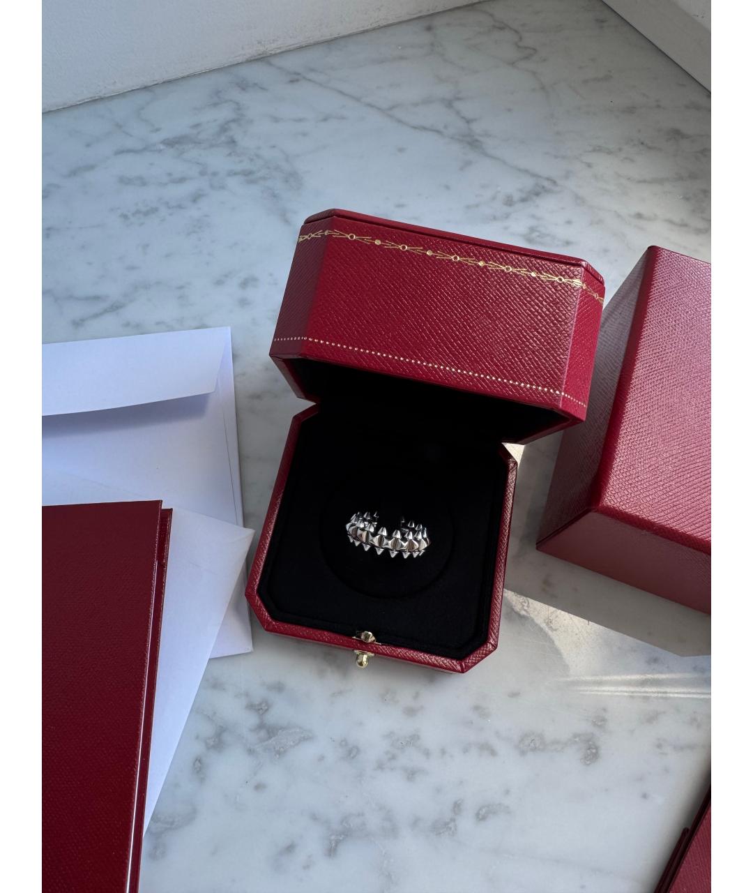 CARTIER Серебряное кольцо из белого золота, фото 3