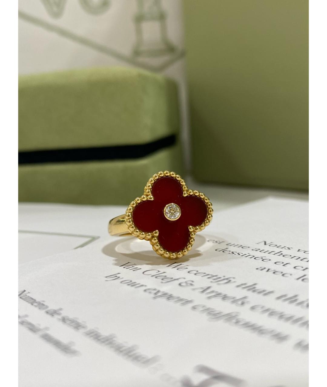 VAN CLEEF & ARPELS Золотое кольцо из желтого золота, фото 7
