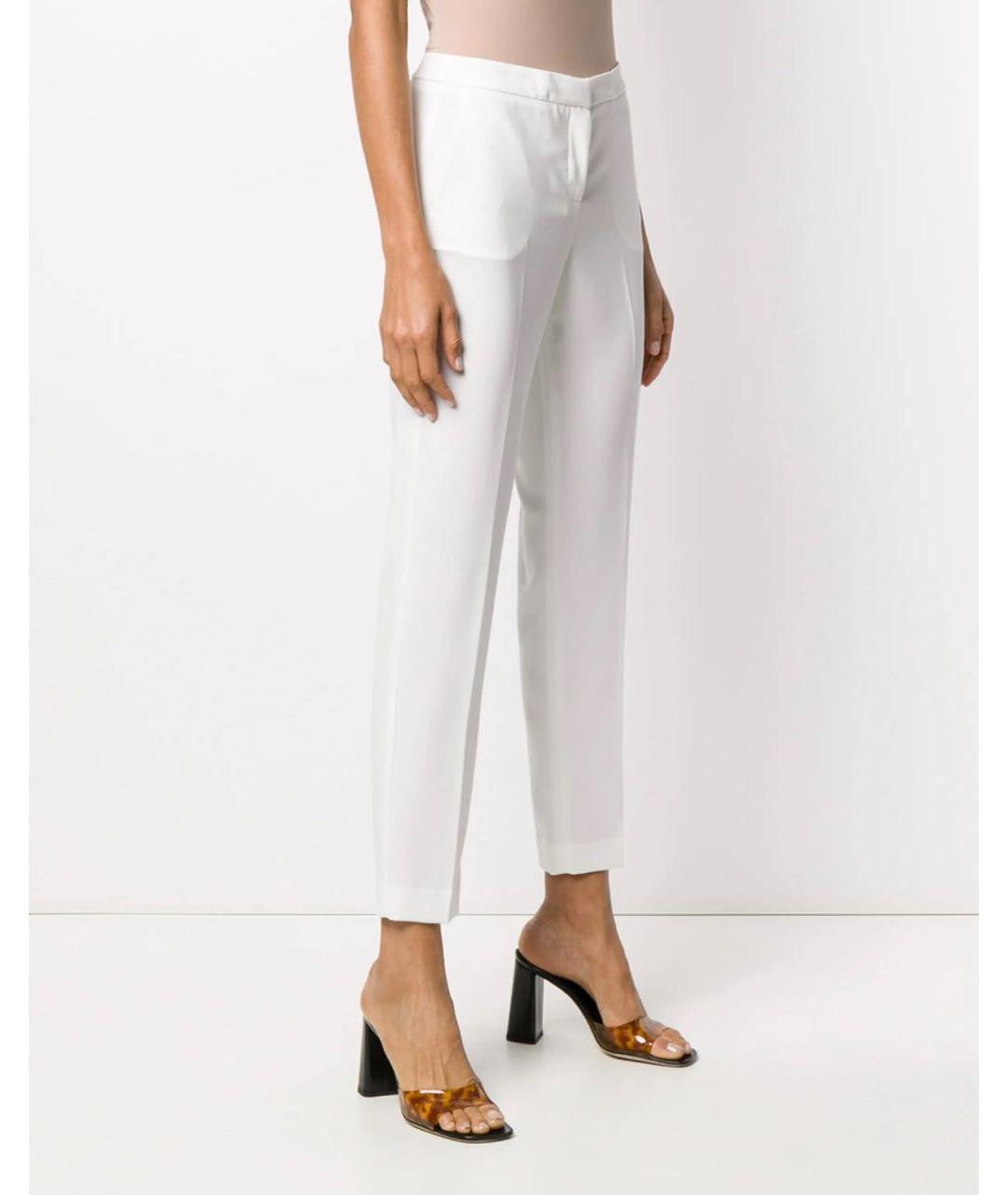 ERMANNO SCERVINO Белые брюки узкие, фото 2
