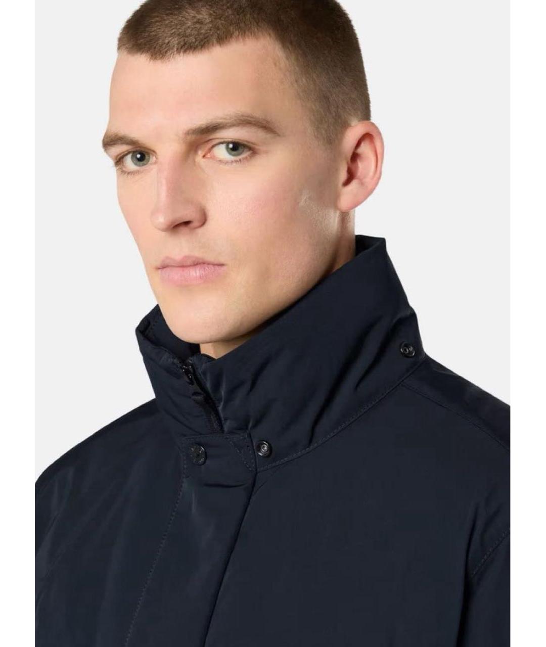 STONE ISLAND Темно-синяя парка, фото 7