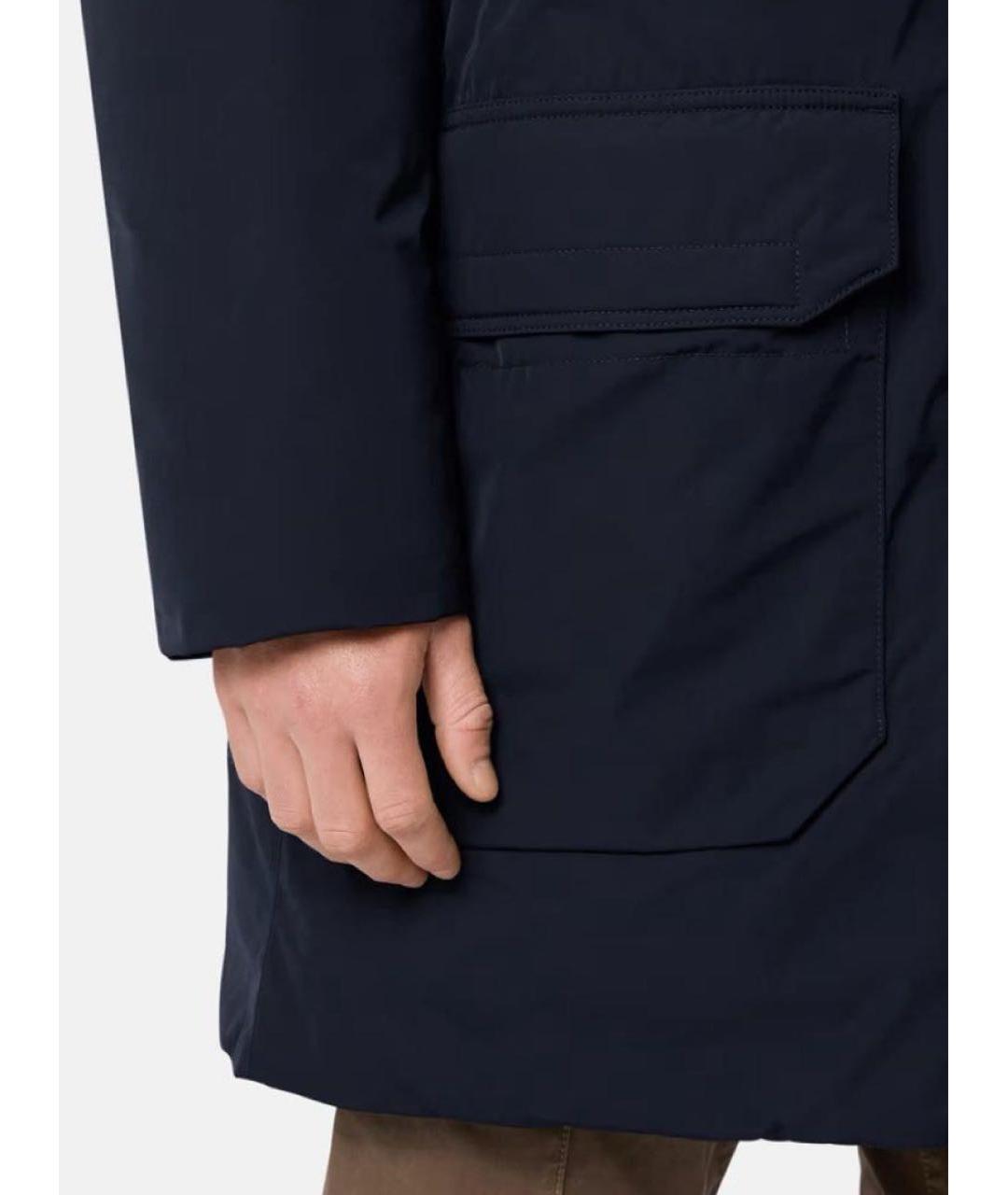 STONE ISLAND Темно-синяя парка, фото 5