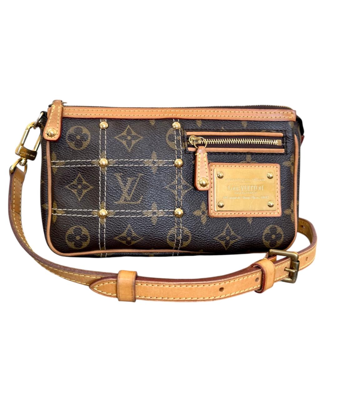 LOUIS VUITTON Коричневая сумка через плечо, фото 1