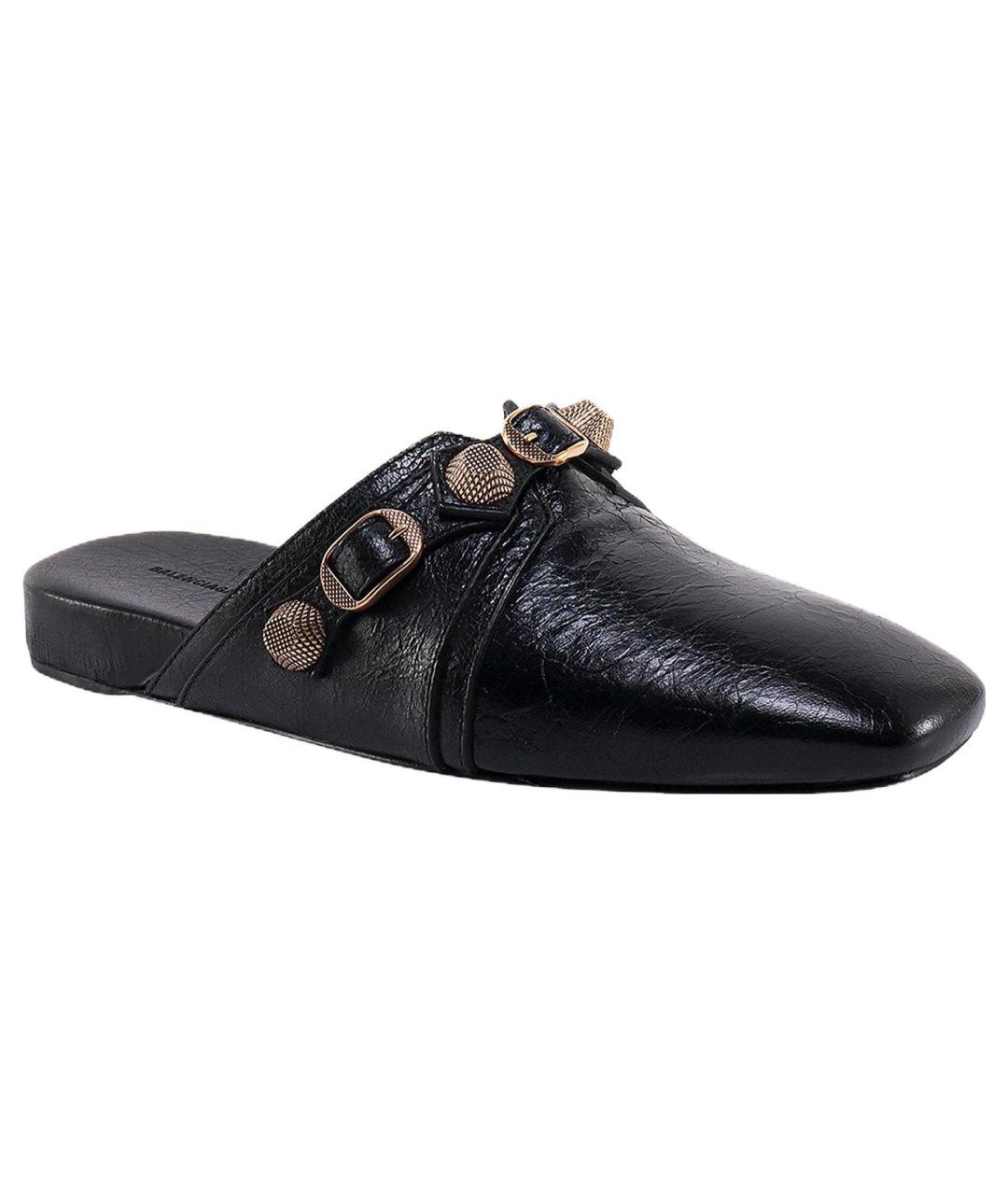 BALENCIAGA Черные мюли, фото 3