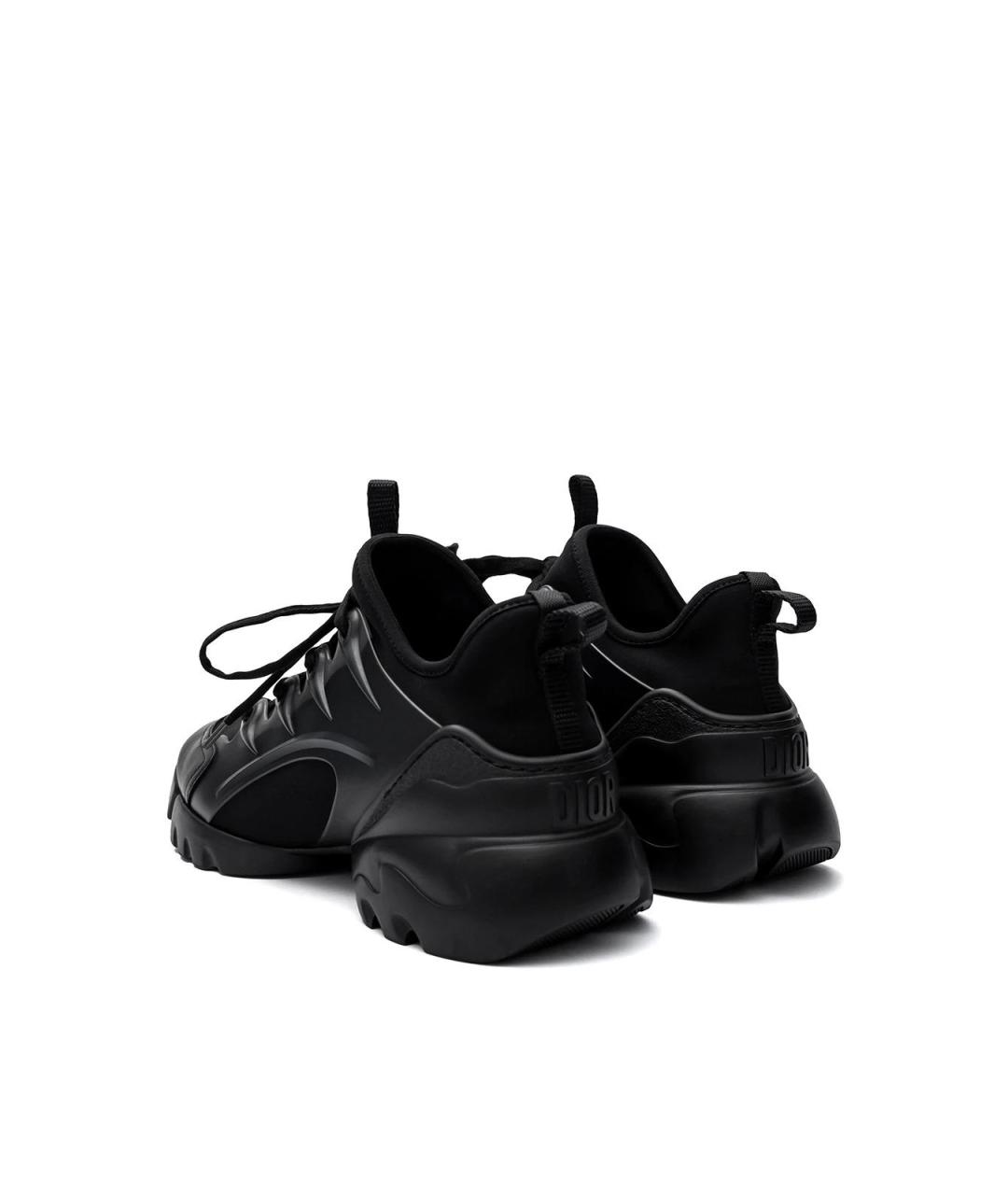 CHRISTIAN DIOR Черные резиновые кроссовки, фото 3