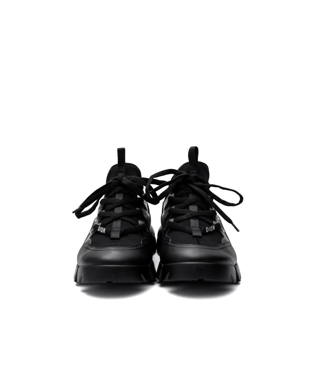 CHRISTIAN DIOR Черные резиновые кроссовки, фото 4