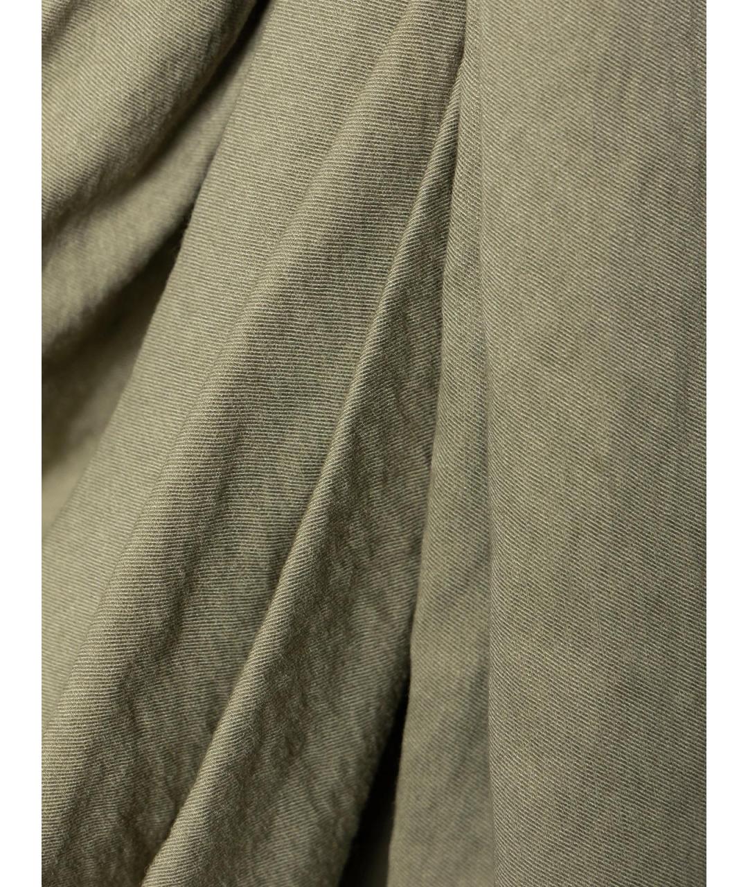 JACQUEMUS Зеленые вискозное повседневное платье, фото 3