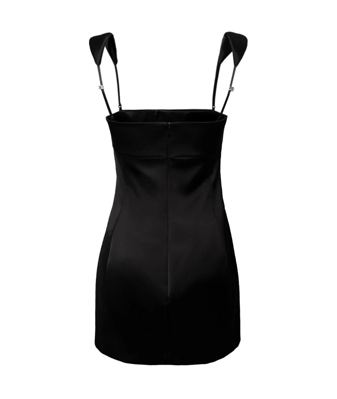 ALEXANDER WANG Черное полиэстеровое повседневное платье, фото 3