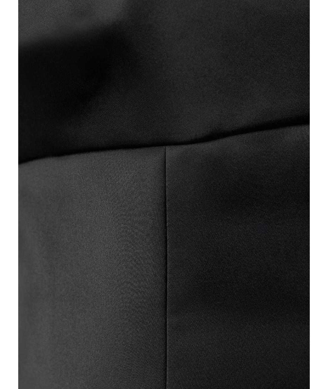 ALEXANDER WANG Черное полиэстеровое повседневное платье, фото 4