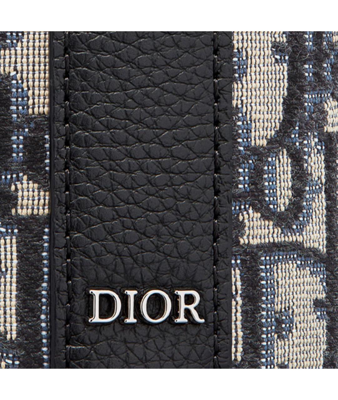 CHRISTIAN DIOR Темно-синяя сумка через плечо, фото 6