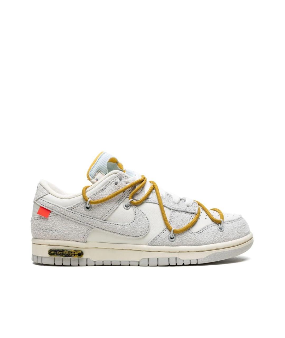 NIKE X OFF-WHITE Мульти замшевые кроссовки, фото 4