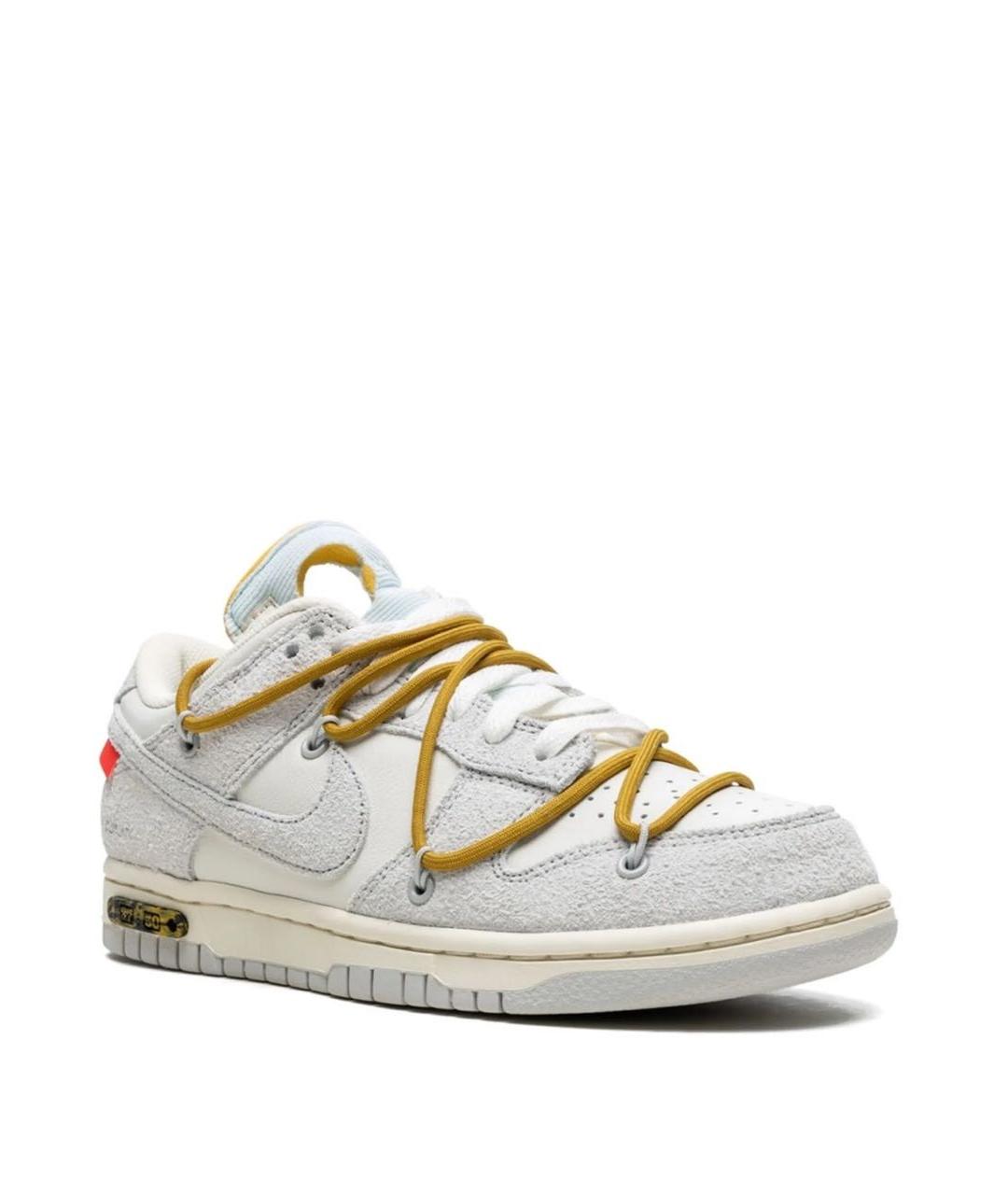 NIKE X OFF-WHITE Мульти замшевые кроссовки, фото 2