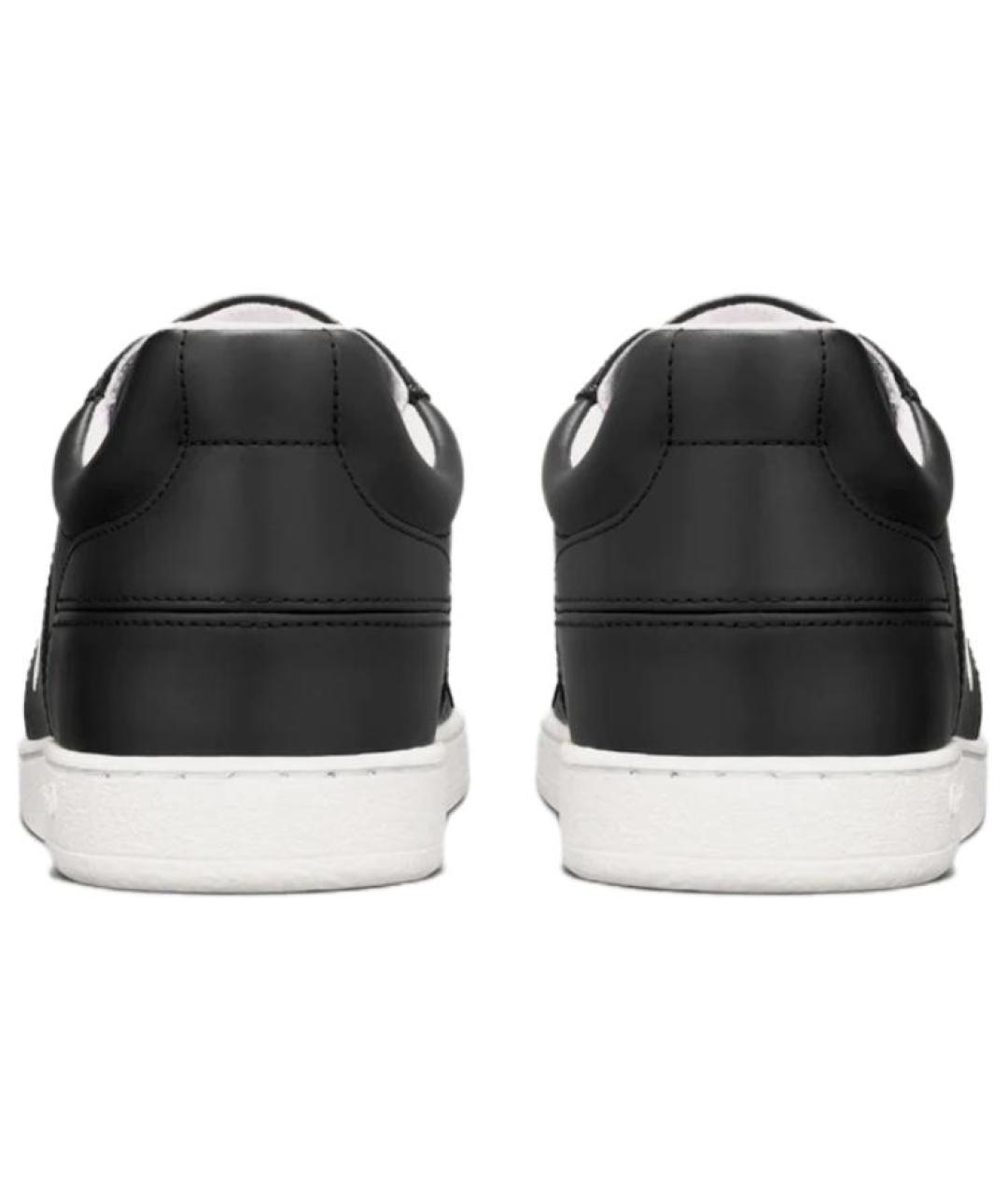 CHRISTIAN DIOR Черные кожаные кроссовки, фото 5