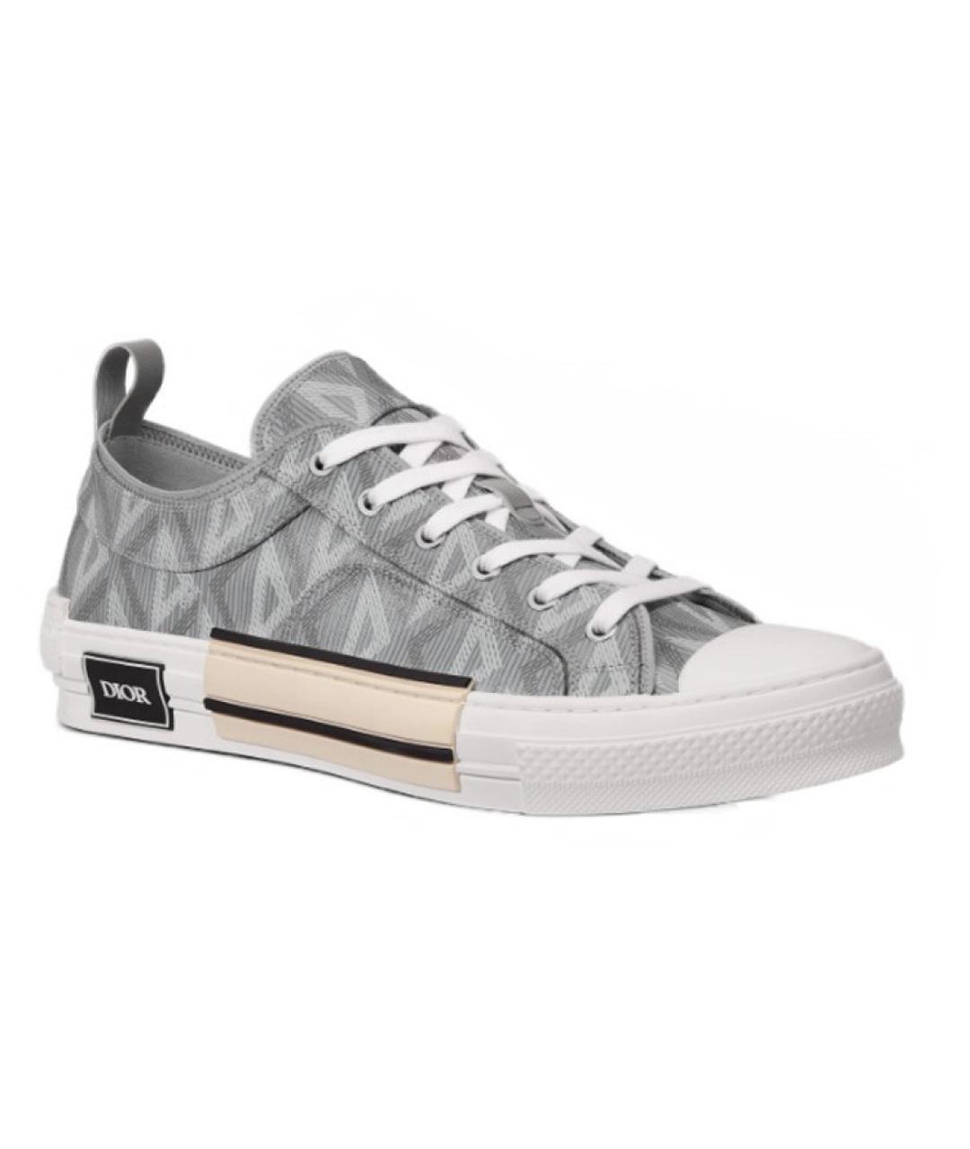CHRISTIAN DIOR Серые кеды, фото 3