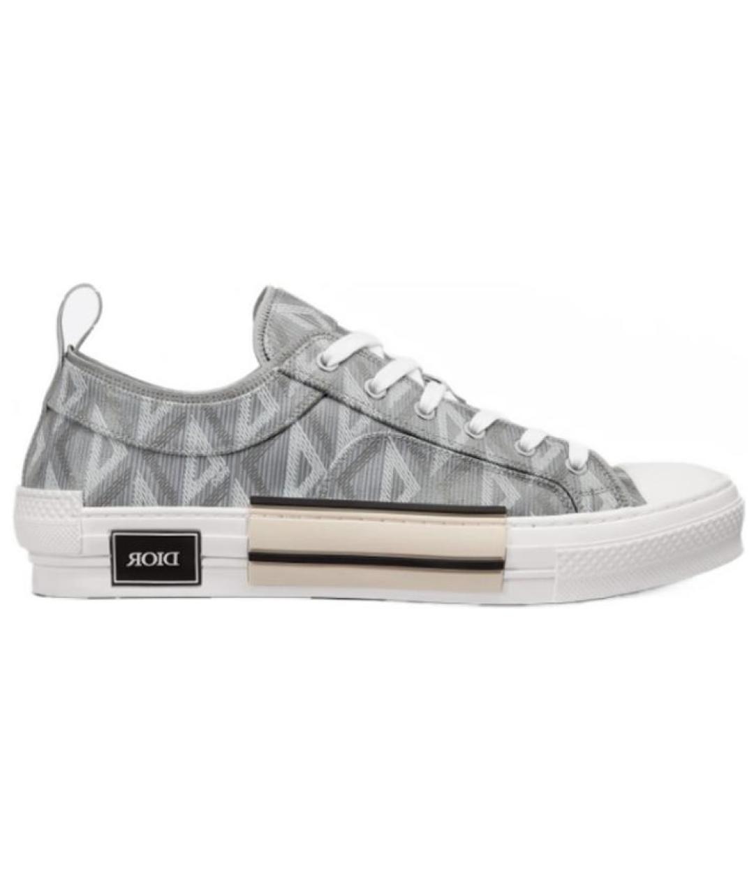 CHRISTIAN DIOR Серые кеды, фото 1