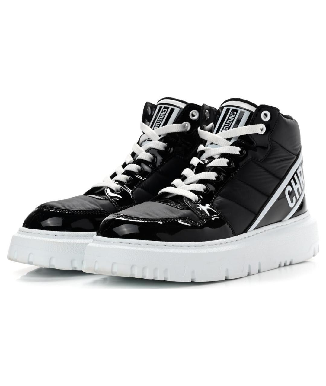 CHRISTIAN DIOR Черные кеды, фото 3