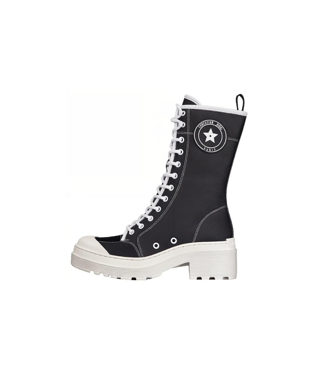 CHRISTIAN DIOR Черные ботинки, фото 5