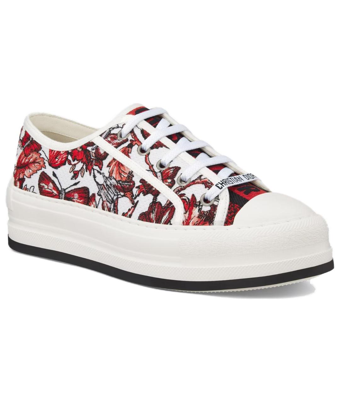 CHRISTIAN DIOR Красные кроссовки, фото 3