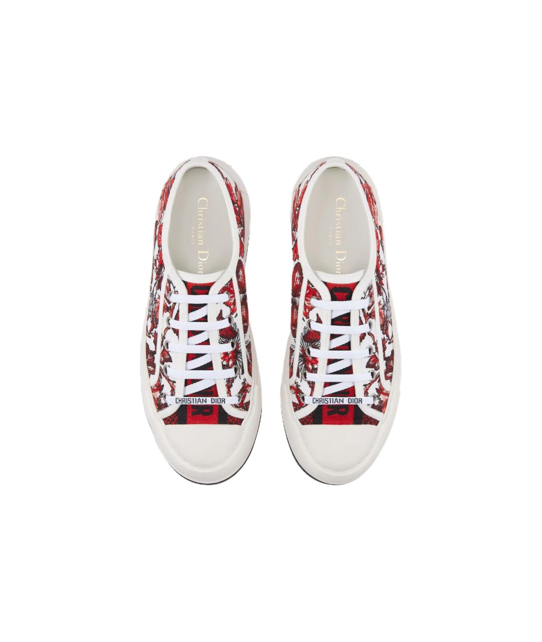 CHRISTIAN DIOR Красные кроссовки, фото 4