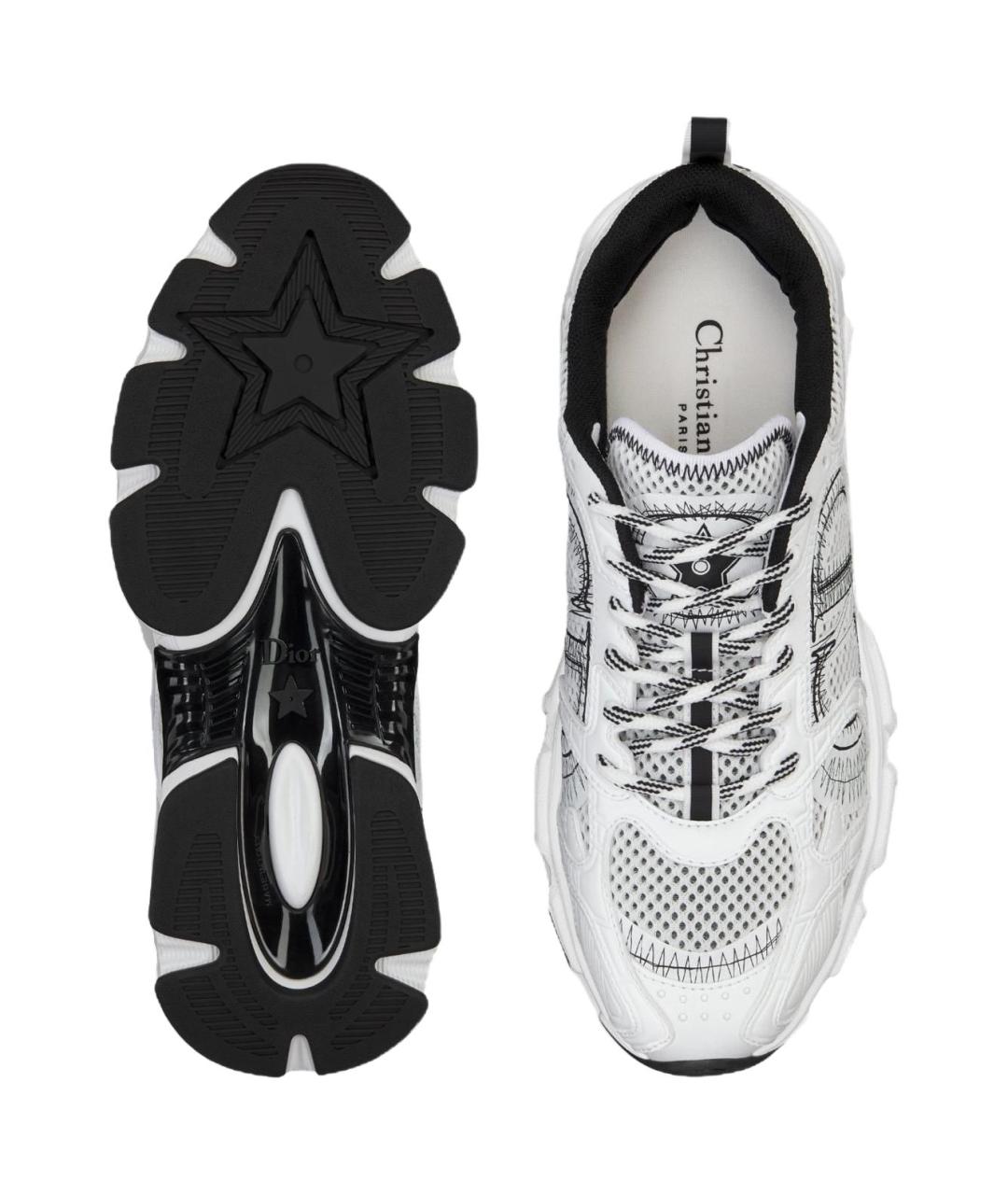 CHRISTIAN DIOR Белые кроссовки, фото 6