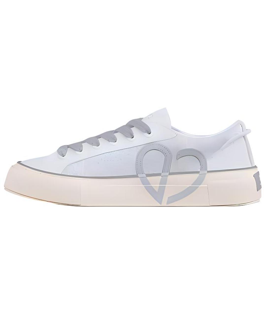 CHRISTIAN DIOR Серые низкие кроссовки / кеды, фото 2