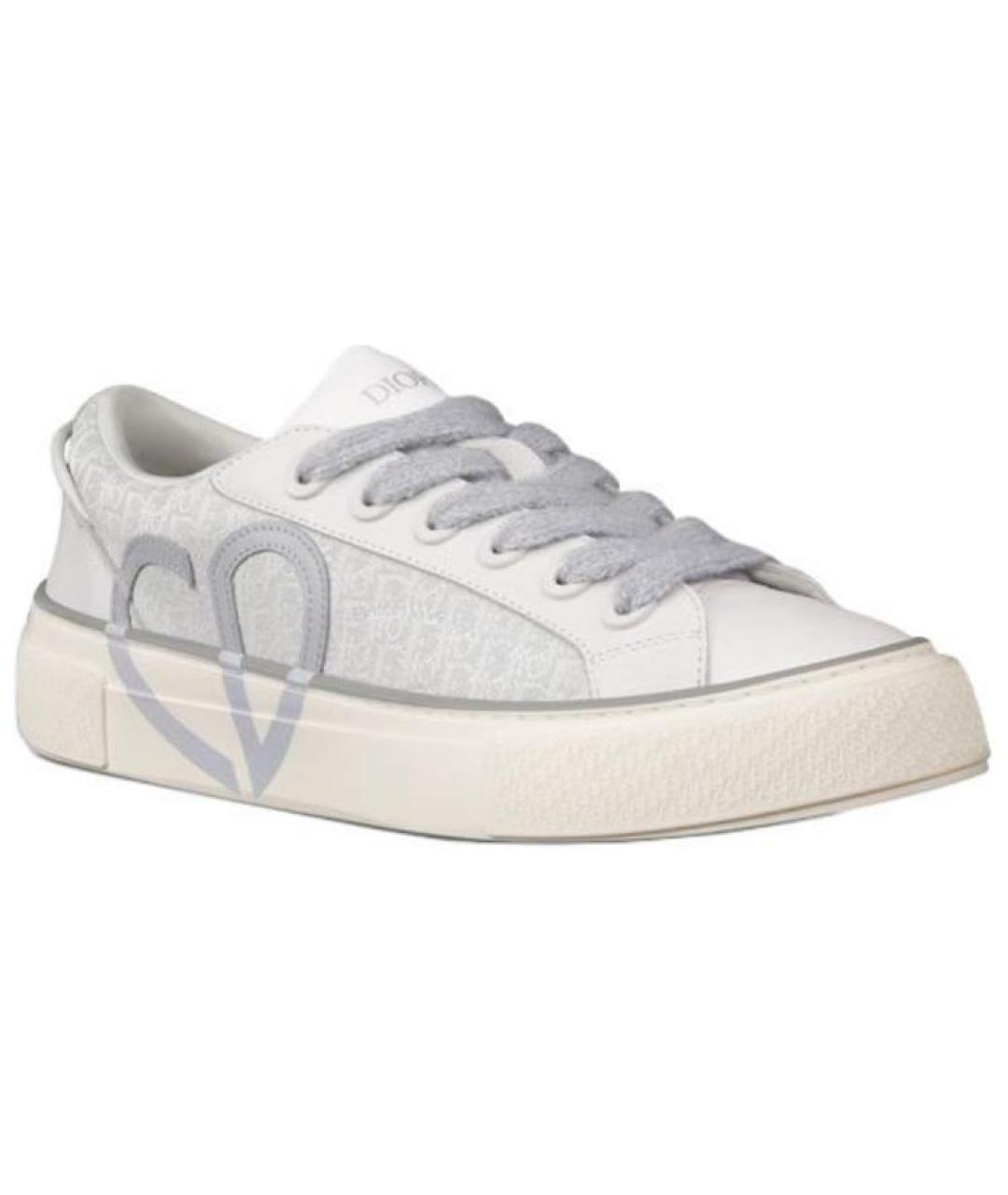 CHRISTIAN DIOR Серые низкие кроссовки / кеды, фото 3