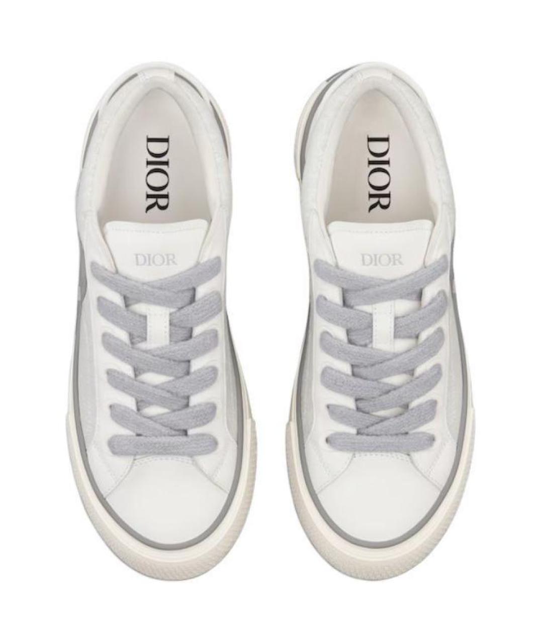 CHRISTIAN DIOR Серые низкие кроссовки / кеды, фото 4