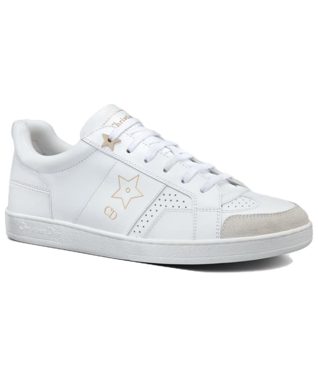 CHRISTIAN DIOR Кожаные кеды, фото 3