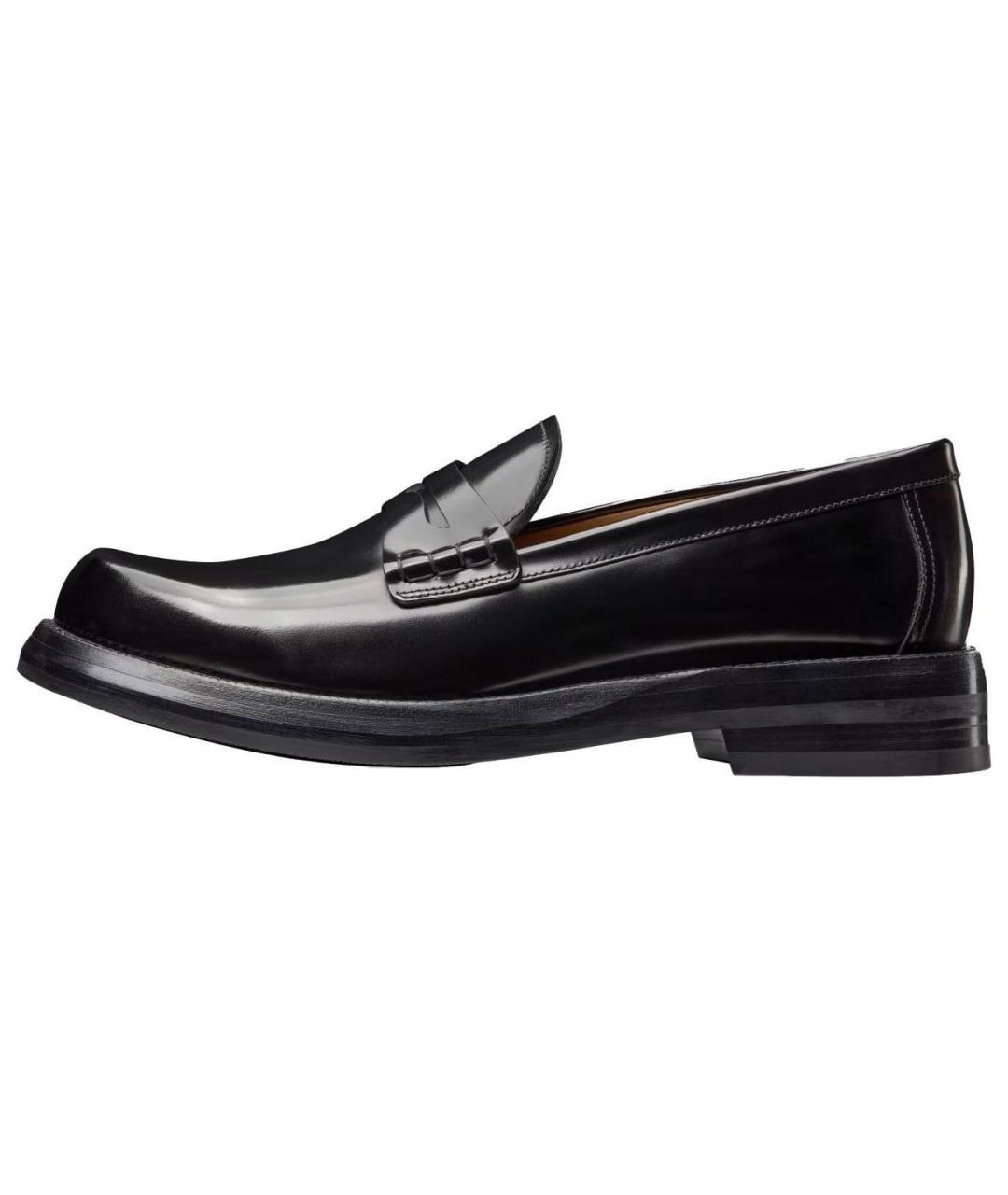 CHRISTIAN DIOR Кожаные лоферы, фото 7