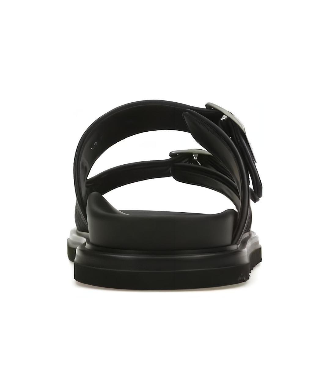 CHRISTIAN DIOR Черные сандалии, фото 4