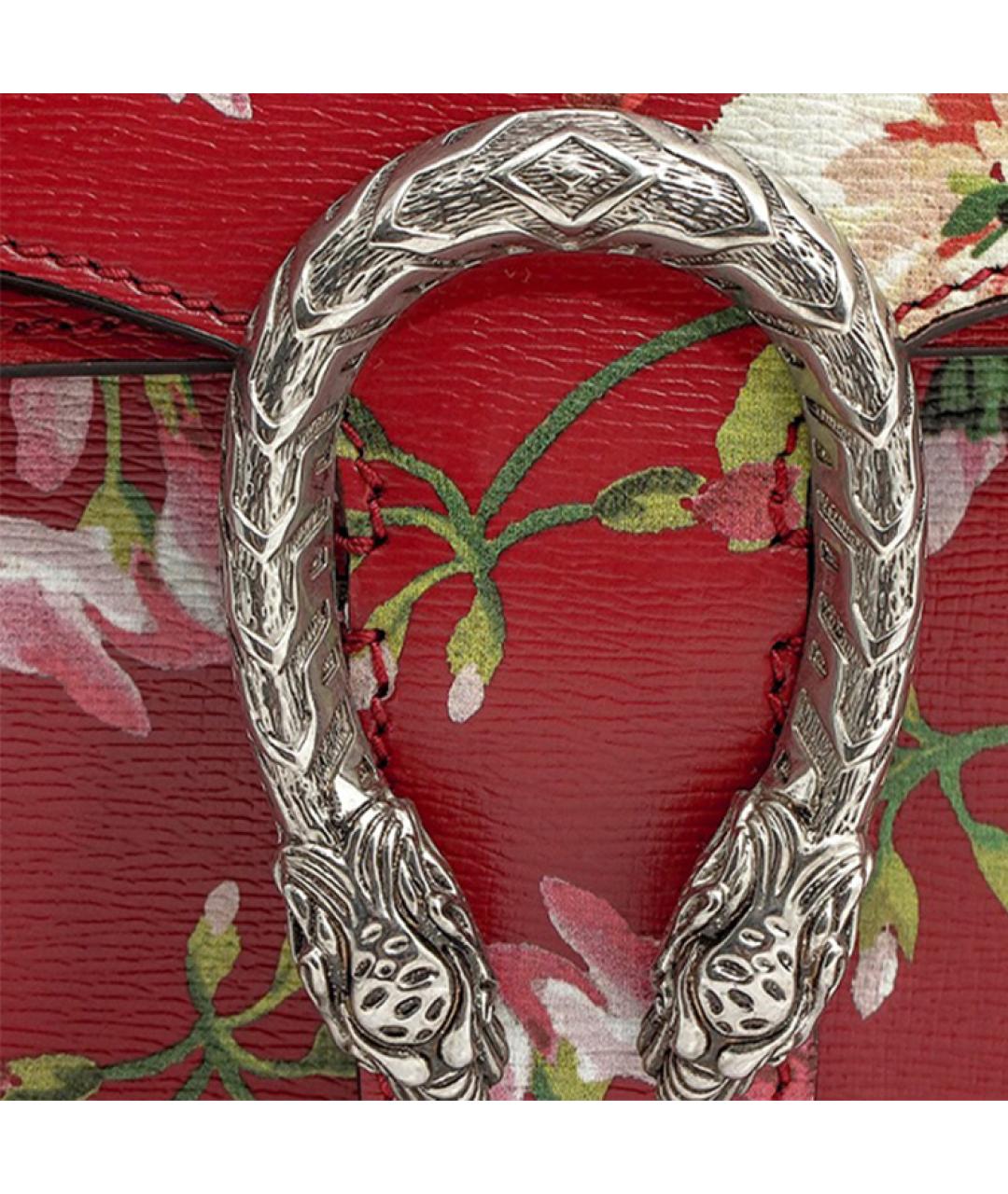 GUCCI Красная сумка через плечо, фото 3