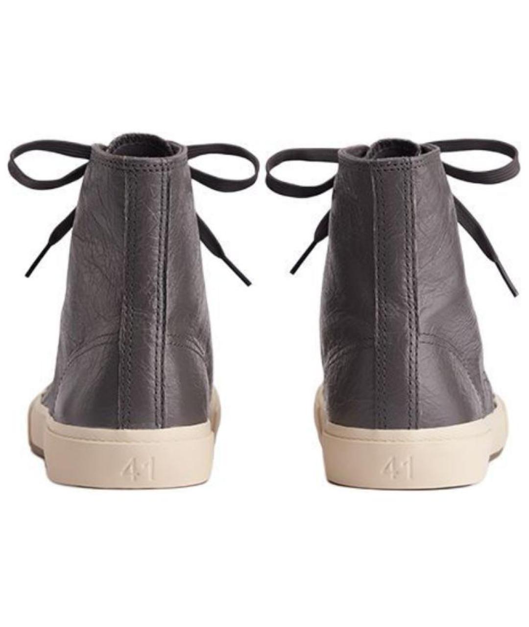 BALENCIAGA Коричневые высокие кроссовки / кеды, фото 6