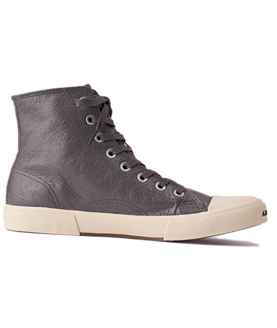 BALENCIAGA Коричневые высокие кроссовки / кеды, фото 2