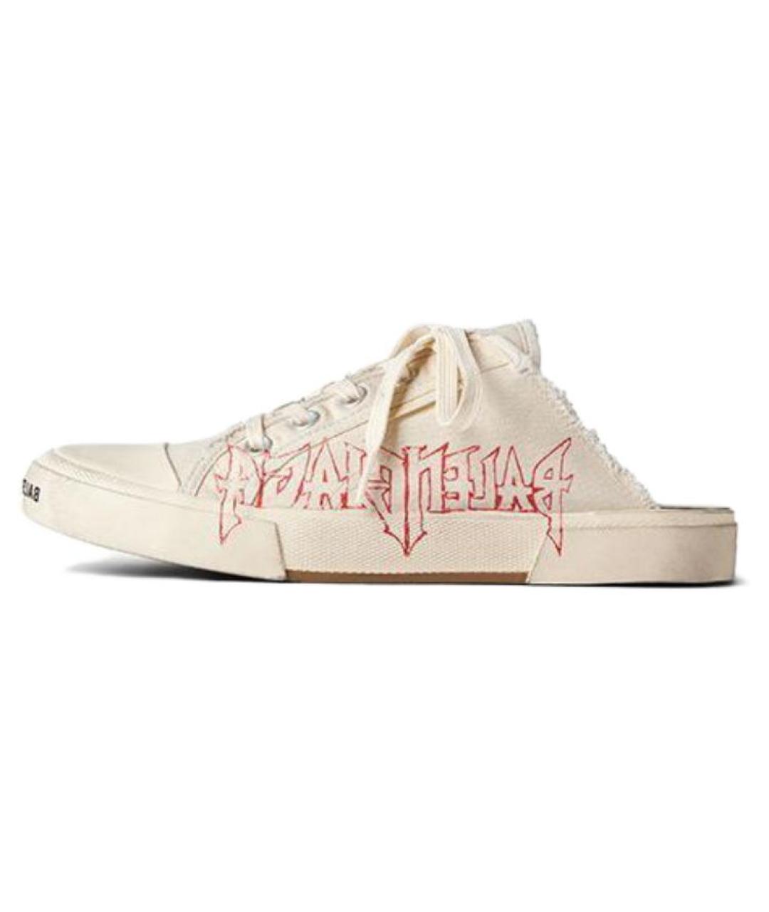 BALENCIAGA Белые мюли, фото 6
