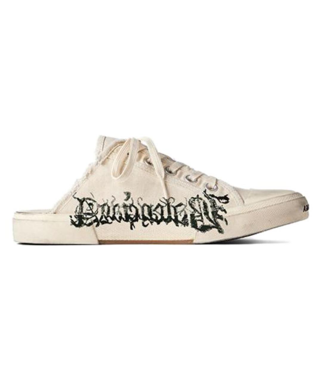 BALENCIAGA Белые мюли, фото 2