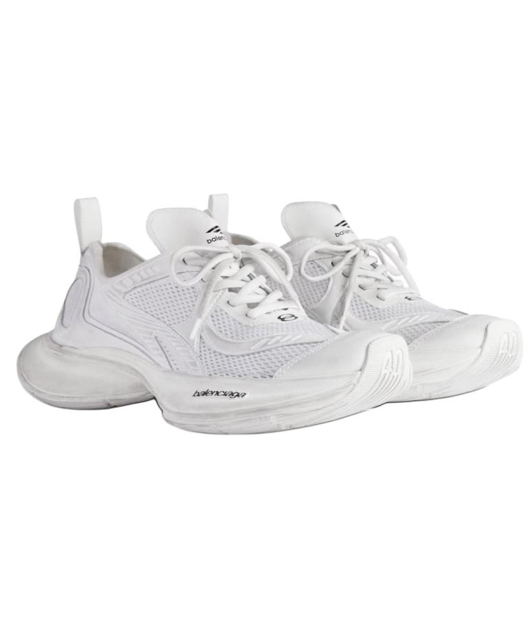 BALENCIAGA Белые кроссовки, фото 3